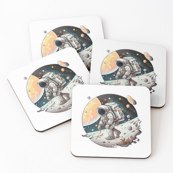 Item preview, Spaceman Lonely Planet designed and sold by Pixelperfect1.