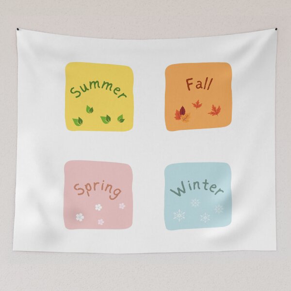 Item preview, Four Seasons in a Frame designed and sold by AssortedDesign.