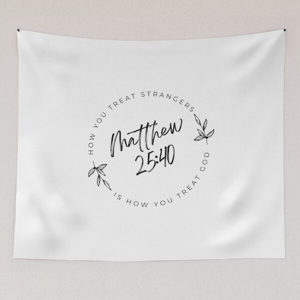Item preview, Bible Verse Matthew 25:40 Real Christians Love Everyone  designed and sold by 6sensei.