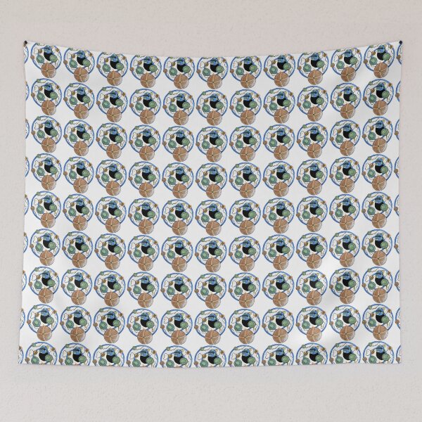 Item preview, mixed media abstract sports balls designed and sold by Charley--.
