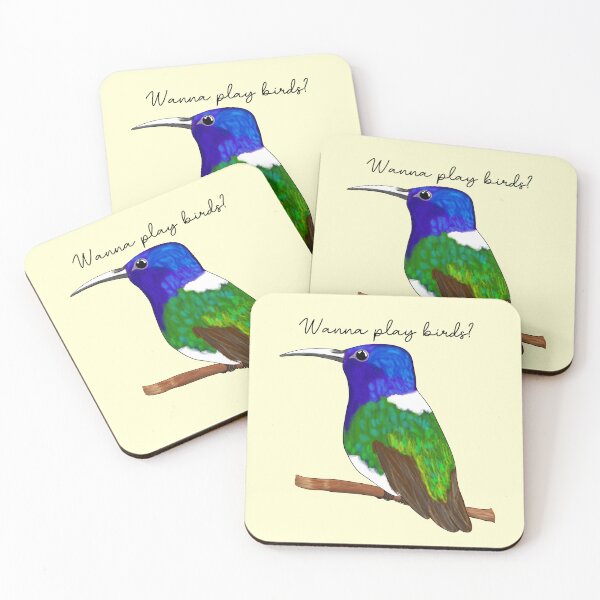 Item preview, Wanna play birds? Cute hummingbird inspired by Wingspan board game designed and sold by Artbyacat.