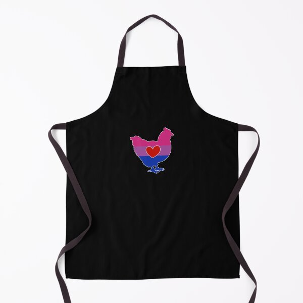Item preview, Chicken Lover - LGBTQ Bisexual Flag Heart 02 designed and sold by Puddmuppy.
