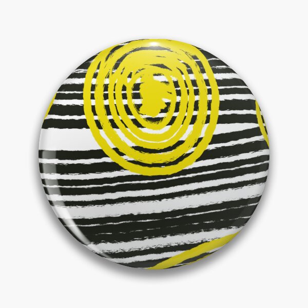 Item preview, Abstract yellow and black pattern geometric  designed and sold by Tropical Blood.