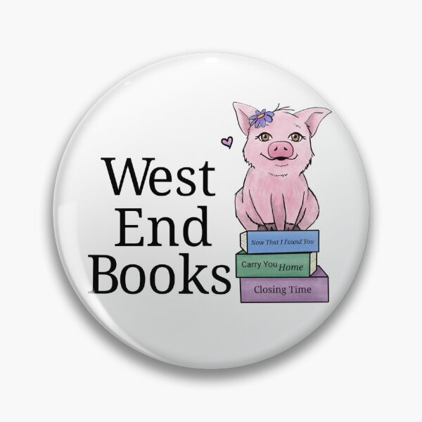 Item preview, West End Books logo designed and sold by KayRoseBee.