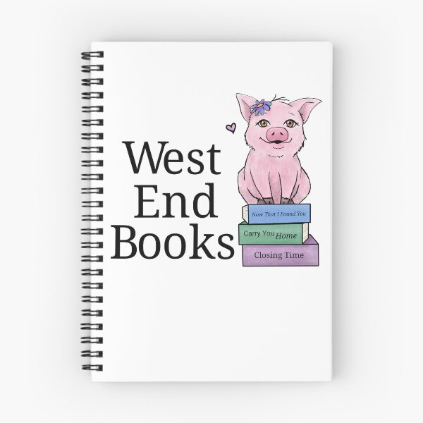 Item preview, West End Books logo designed and sold by KayRoseBee.
