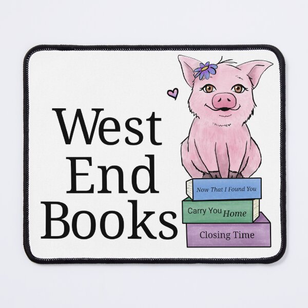 Item preview, West End Books logo designed and sold by KayRoseBee.