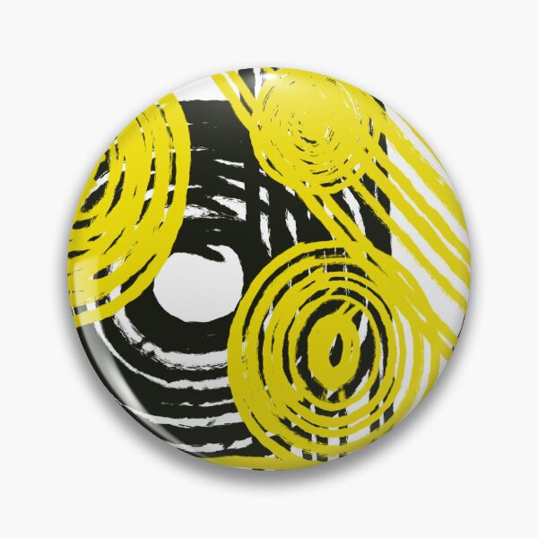 Item preview, Abstract yellow and black pattern geometric  designed and sold by Tropical Blood.