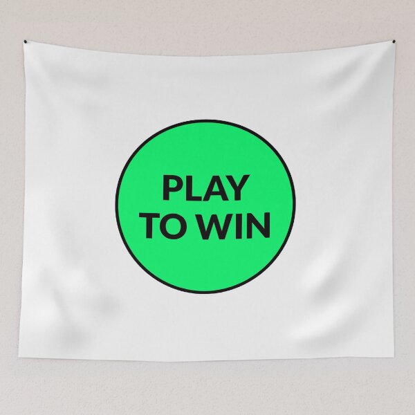 Item preview, PLAY TO WIN designed and sold by Inspirationmotivation.