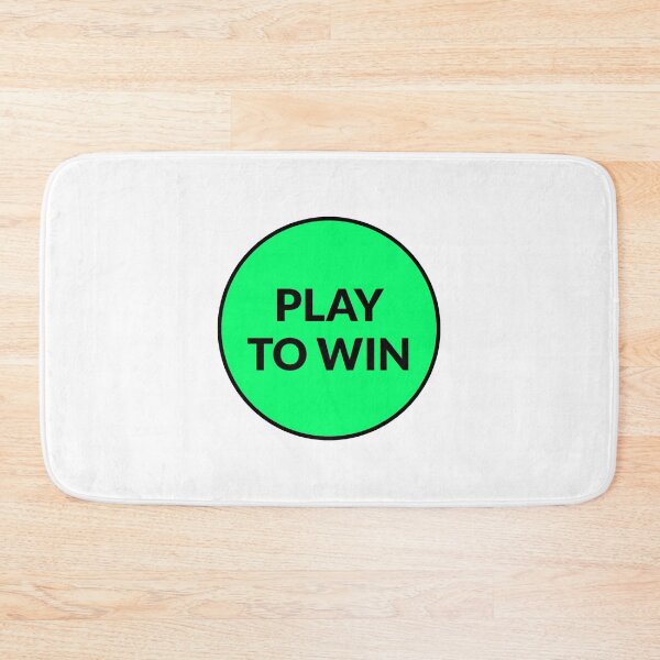 Item preview, PLAY TO WIN designed and sold by Inspirationmotivation.