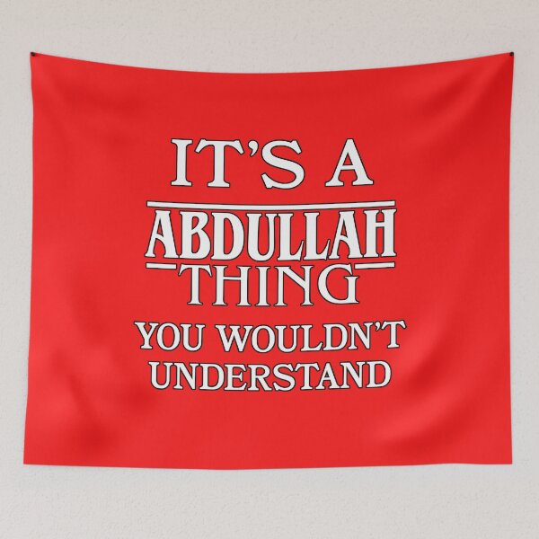 Item preview, Its A Abdullah Thing You Wouldnt Understand Funny Cute Gift T Shirt For Men Women Hoodie Sweatshirt Sticker Family Reunion Party designed and sold by arcadetoystore.