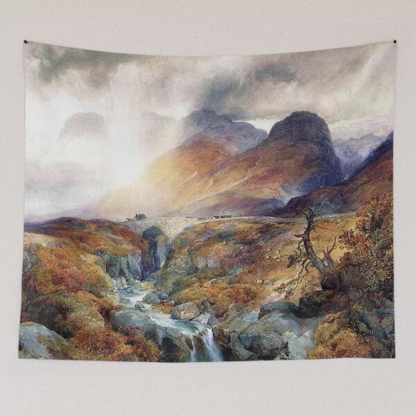 Item preview, Pass at Glencoe Scotland by Thomas Moran designed and sold by tomorrowsart.