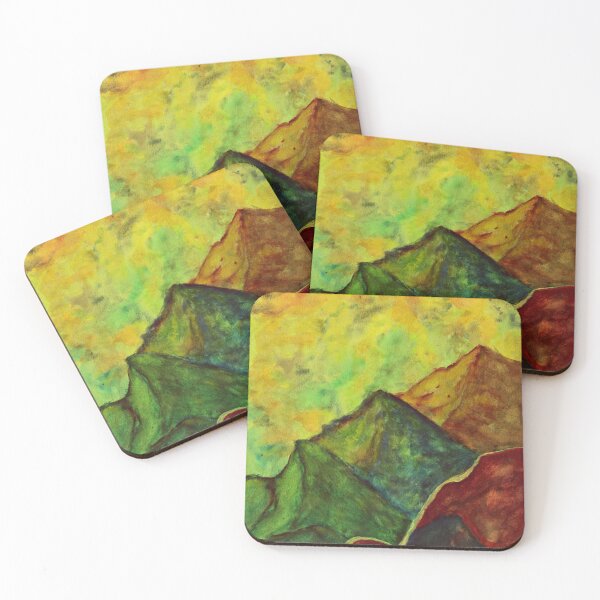 Item preview, Sunrise over mountains designed and sold by George Hutton Hunter.