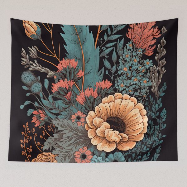 Item preview, Unique Floral Art Design designed and sold by Juliascutecornr.