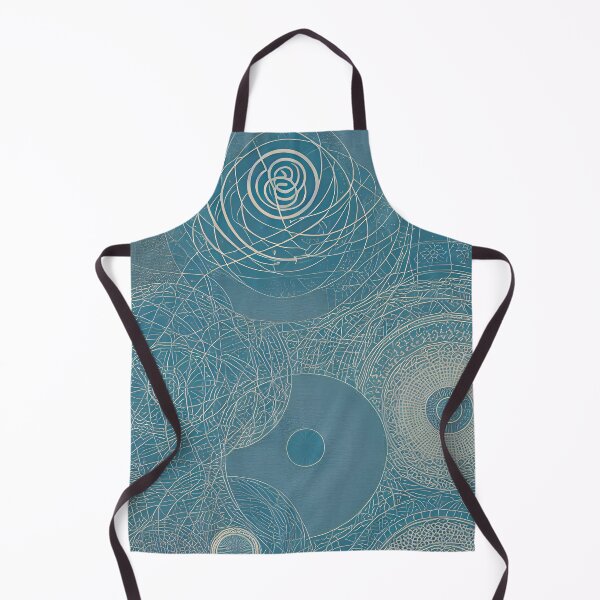 Item preview, Blue circle pattern designed and sold by Illium21.