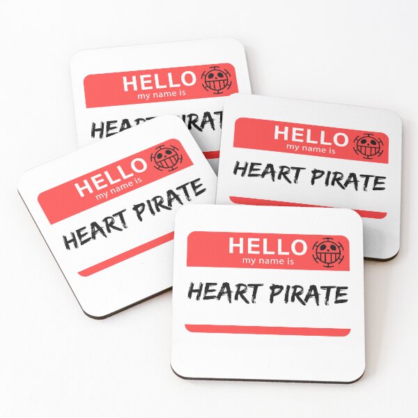 Item preview, Hello my name is Heart pirate designed and sold by lvstarrynight.