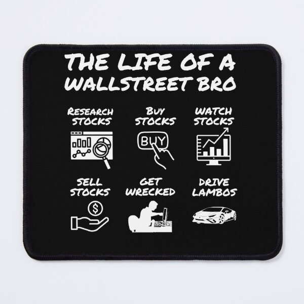 Item preview, The Life of a Wallstreet Bro BE designed and sold by ThreadsByCampion.