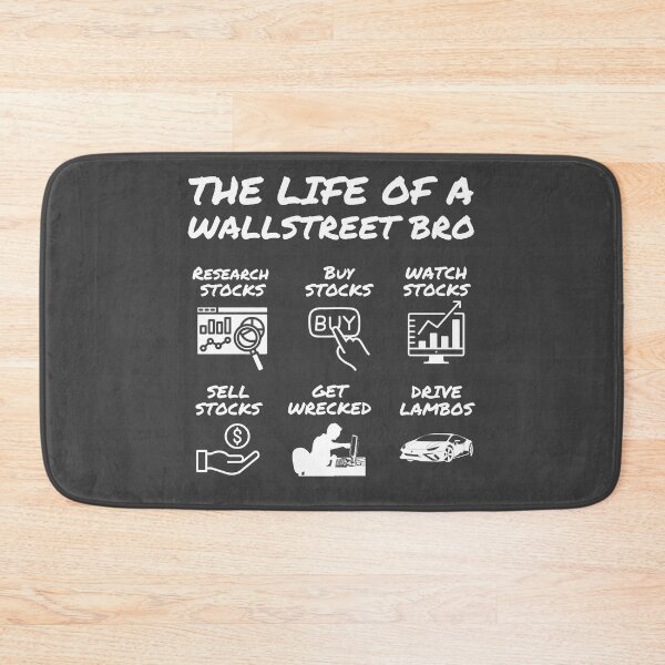 Item preview, The Life of a Wallstreet Bro BE designed and sold by ThreadsByCampion.