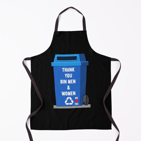 Item preview, Blue Recycling Bin _Thank You Bin Men & Women  designed and sold by Best-Designers.