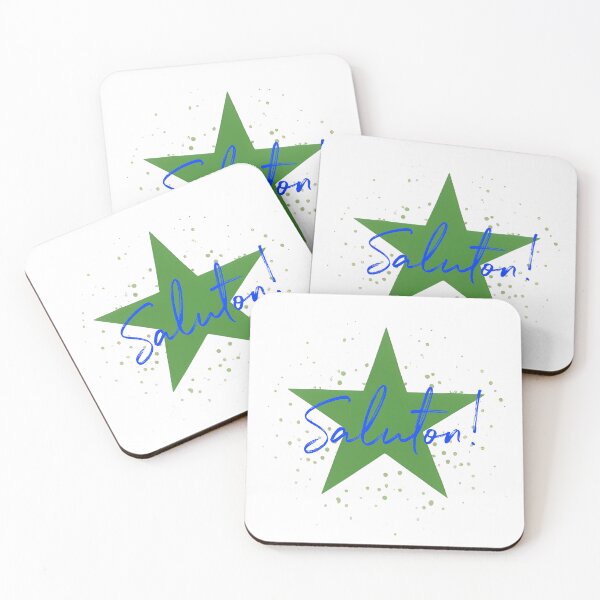 Item preview, Saluton! (Hello, in Esperanto) designed and sold by IlluminatedPage.