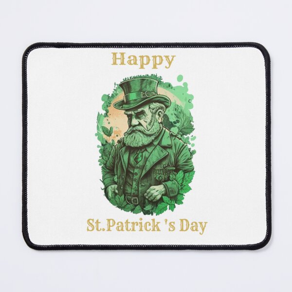 Item preview, St.Patrick 's Day (white) designed and sold by Pozolevi.