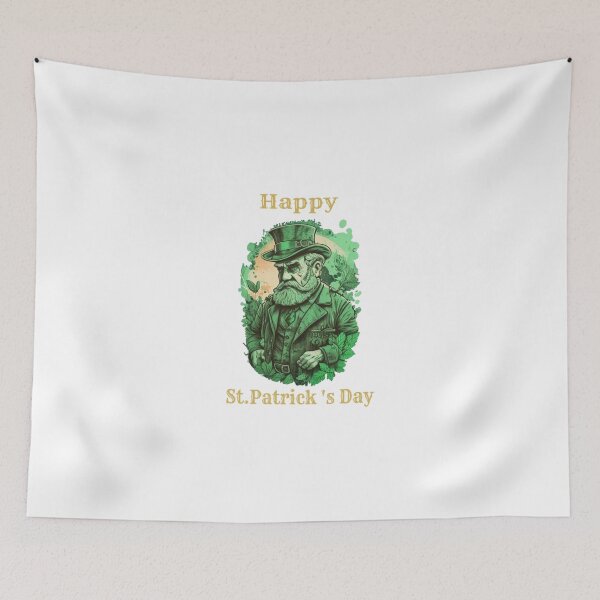 Item preview, St.Patrick 's Day (white) designed and sold by Pozolevi.