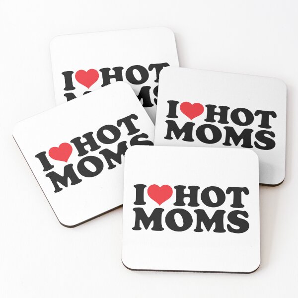 Item preview, I Love Hot Moms designed and sold by TeeArcade84.