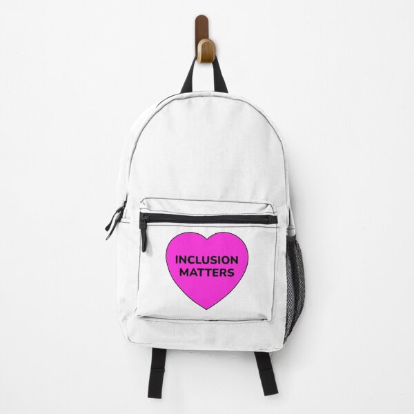 Item preview, Inclusion Matters - Magenta Heart - designed and sold by Inspirationmotivation.