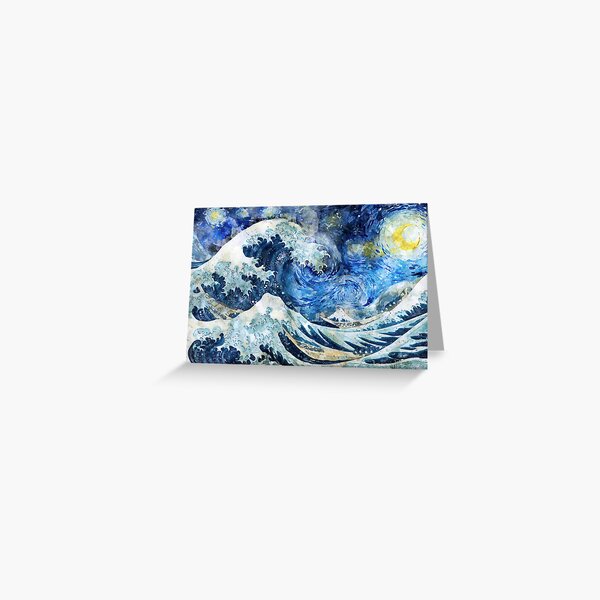 Item preview, Great Wave During a Starry Night  (Click on Artist Notes) designed and sold by sublimepw.