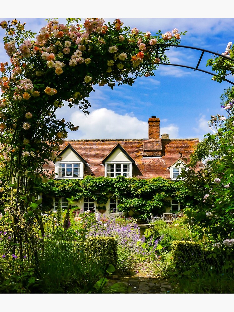 Cottage garden. v2 by ScenicViewPics