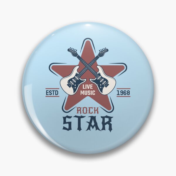 Item preview, Rock Star Live Music designed and sold by IdeasForFreedom.