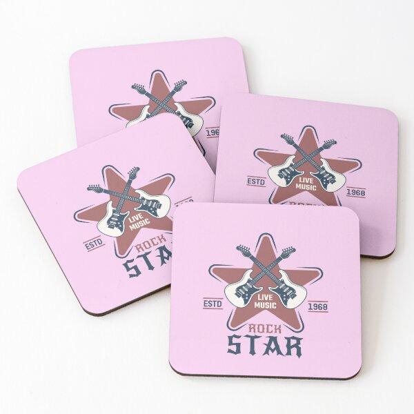Item preview, Rock Star Live Music designed and sold by IdeasForFreedom.