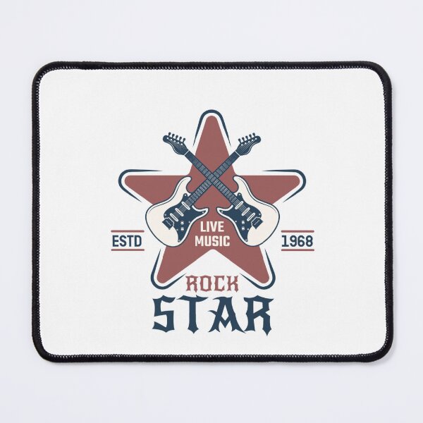 Item preview, Rock Star Live Music designed and sold by IdeasForFreedom.