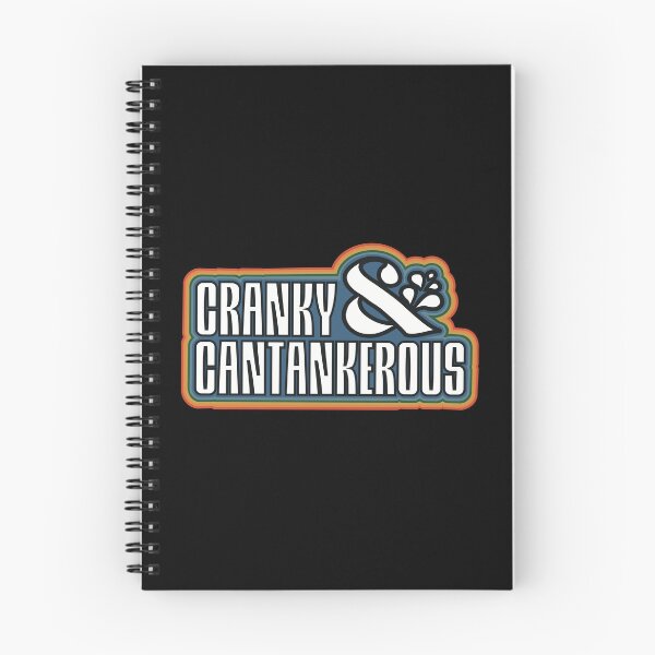 Item preview, cranky and cantankerous designed and sold by thefunkyfinn.