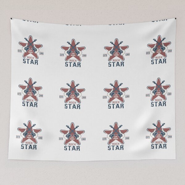 Item preview, Rock Star Live Music designed and sold by IdeasForFreedom.
