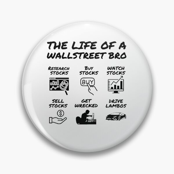 Item preview, The Life of a Wallstreet Bro designed and sold by ThreadsByCampion.