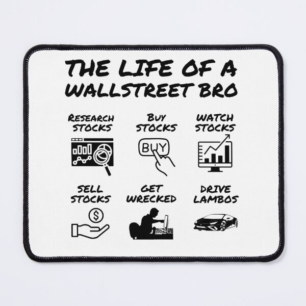 Item preview, The Life of a Wallstreet Bro designed and sold by ThreadsByCampion.