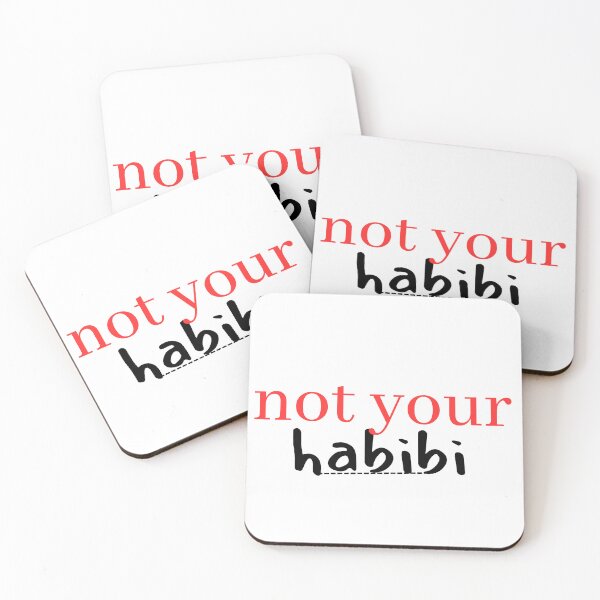 Item preview, not your habibi design designed and sold by RRGCREATION.