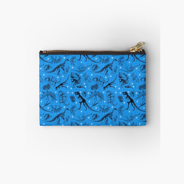 Item preview, Dino Star Toile | Vintage Museum Dinosaur Sketches and Skeletons BLUE designed and sold by Kristi Duggins.