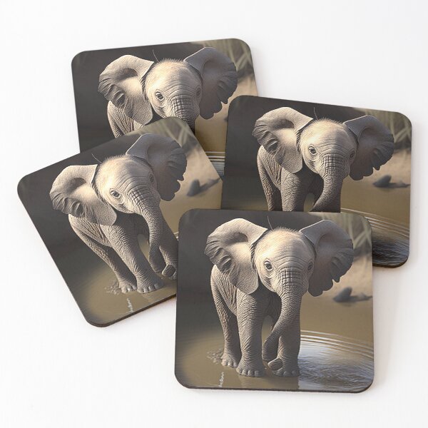 Item preview, Baby Elephant designed and sold by DigitizedArt.