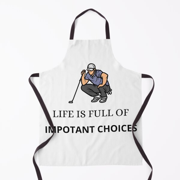 Item preview, Funny Life Is Full Of Important Choices Golf Gift For Golfers Classic T-Shirt designed and sold by abdslam ★★★★★.