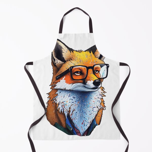 Item preview, Nerdy fox with glasses designed and sold by artyficial-.
