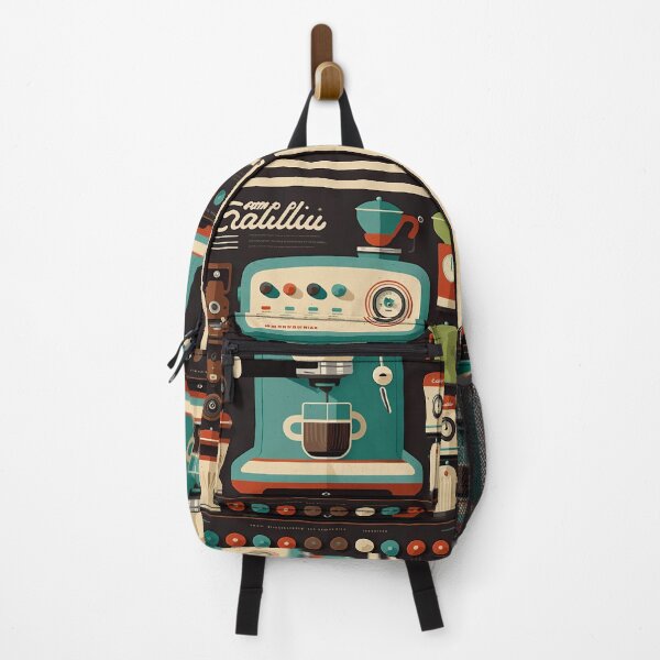 Item preview, Retro coffee machine designed and sold by Paintograma.