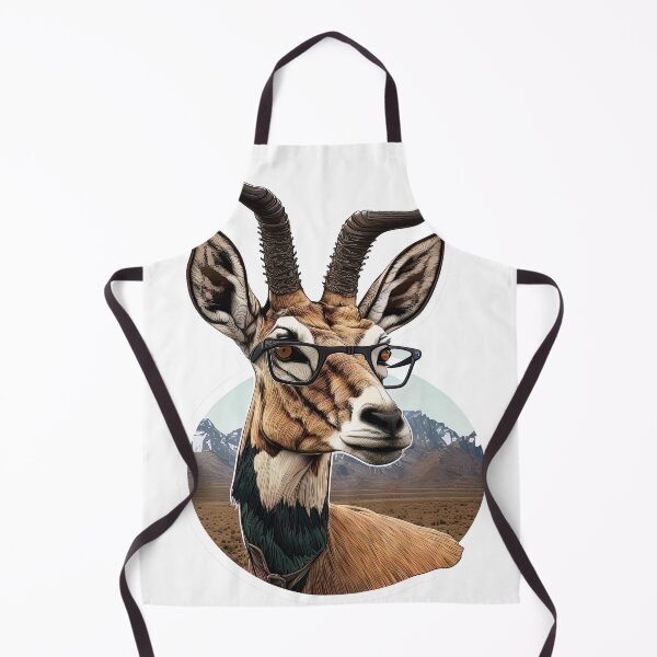 Item preview, Pronghorn nerd with glasses designed and sold by artyficial-.