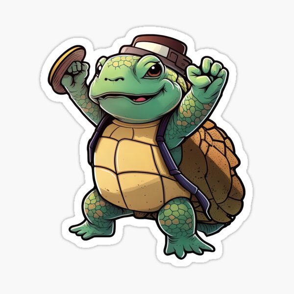 Item preview, victorious cool turtle designed and sold by artyficial-.