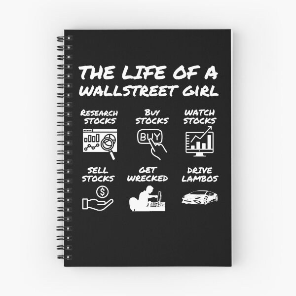 Item preview, The Life of a Wallstreet Girl BE designed and sold by ThreadsByCampion.