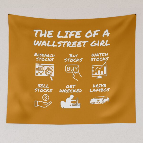 Item preview, The Life of a Wallstreet Girl BE designed and sold by ThreadsByCampion.