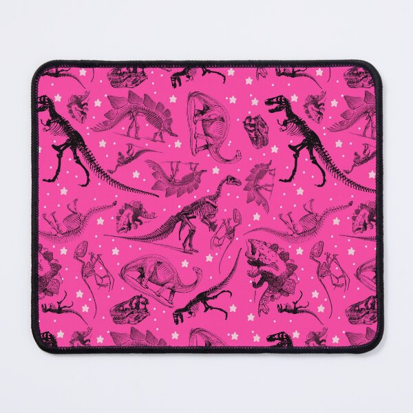 Item preview, Dino Star Toile | Vintage Museum Dinosaur Sketches and Skeletons PINK  designed and sold by Kristi Duggins.