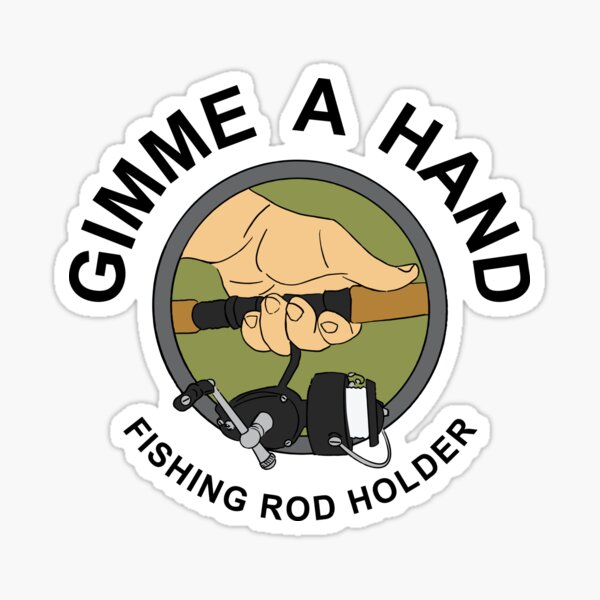 Fishing Rod Holder Stickers for Sale