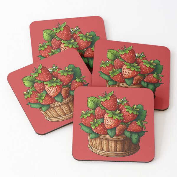 Item preview, Basket Full of Strawberries designed and sold by Iosis-Art.