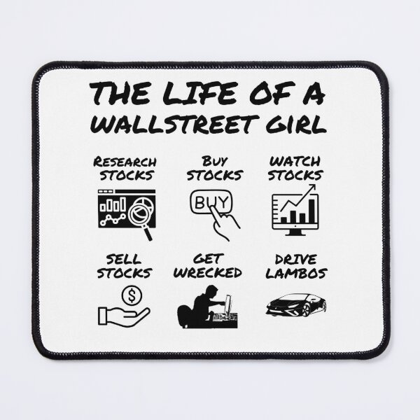 Item preview, The Life of a Wallstreet Girl designed and sold by ThreadsByCampion.